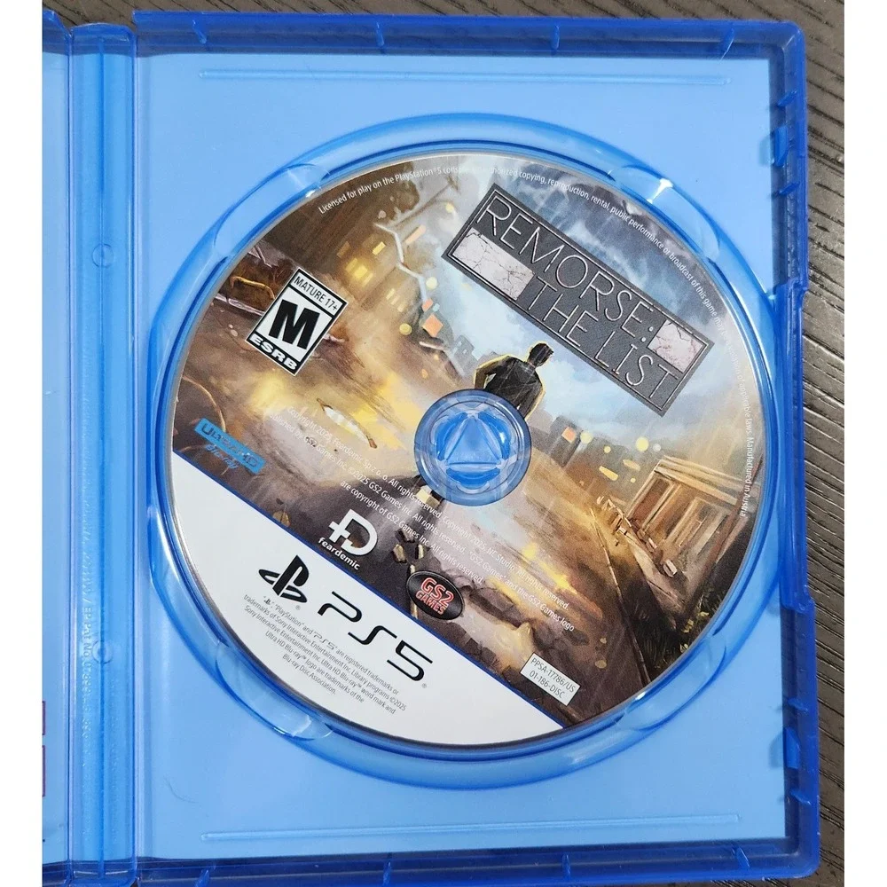 PS5 - Remorse‎ The List
